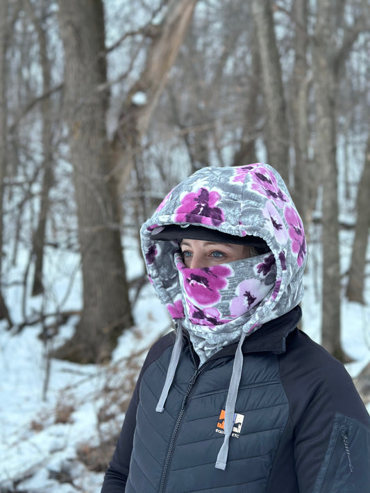 Orchid Fleece Hood