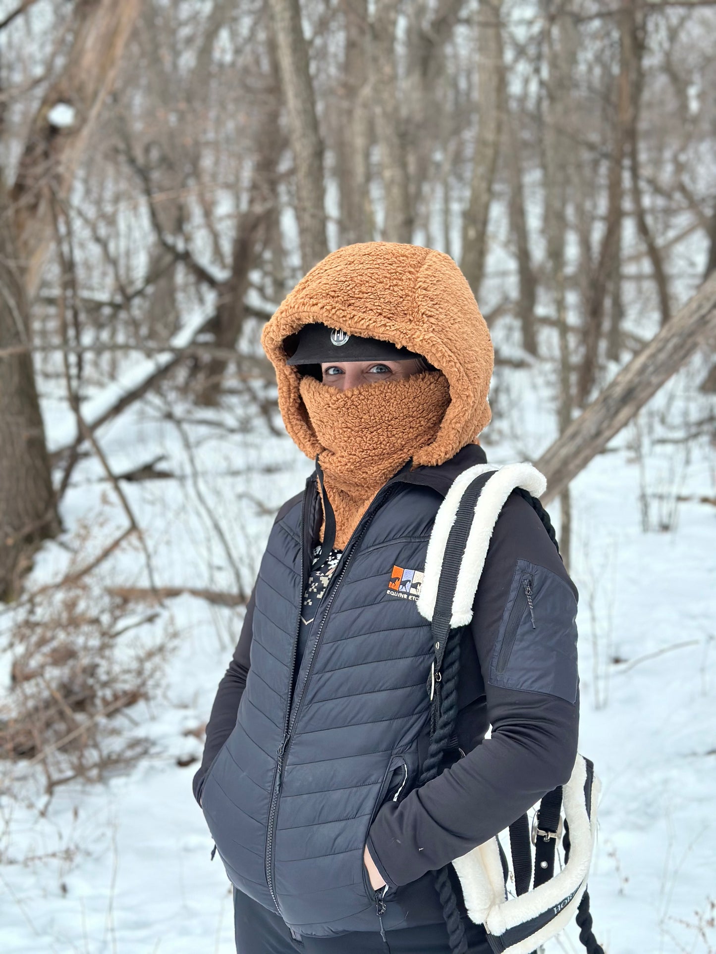 Caramel Sherpa Hood