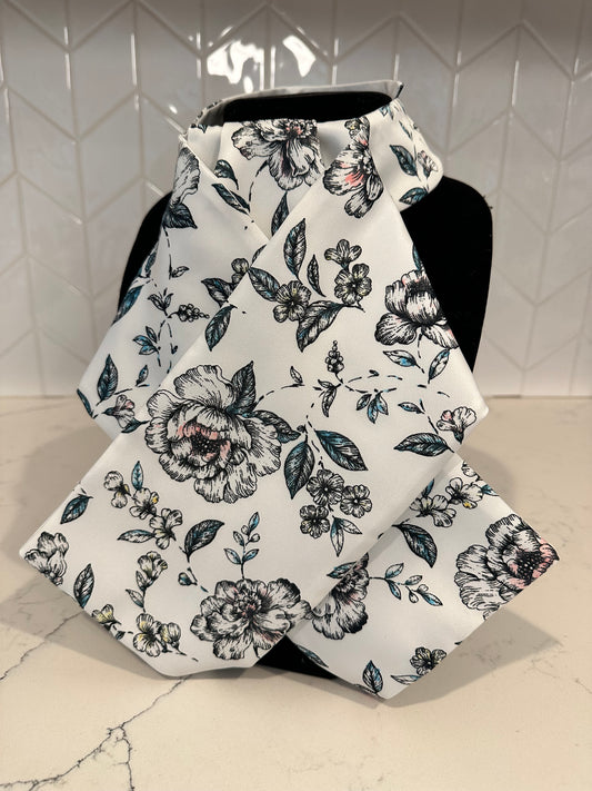 White Rose Satin